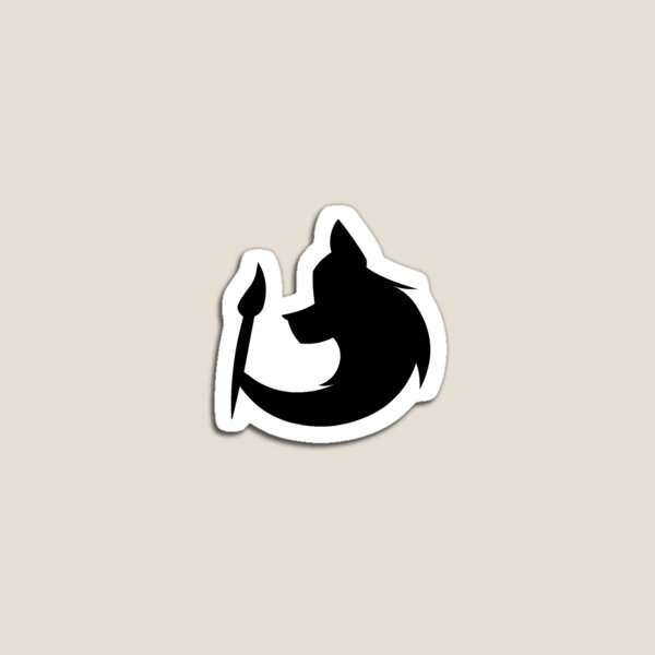 JeffKyler14 Wolf Emblem Magnet