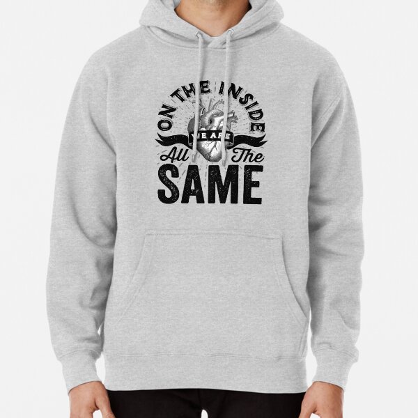 inside were all the same hoodie