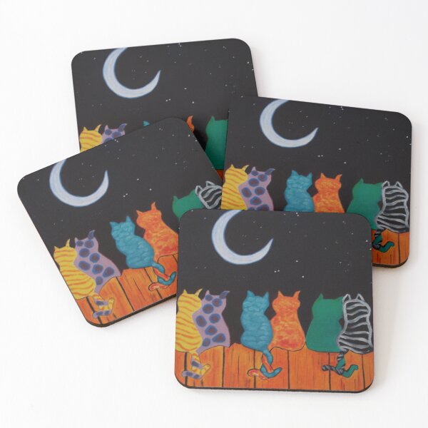 Item preview, Whimsical Cats designed and sold by Art by Judy Jones.