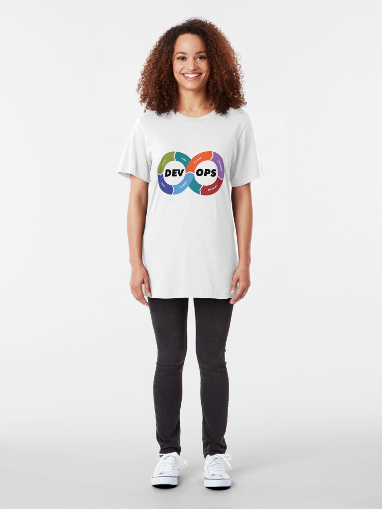 Alternate view of ★★★ DevOps Slim Fit T-Shirt