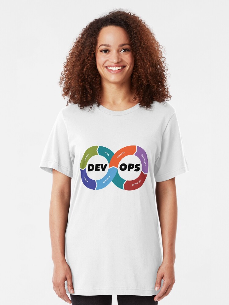 Alternate view of ★★★ DevOps Slim Fit T-Shirt