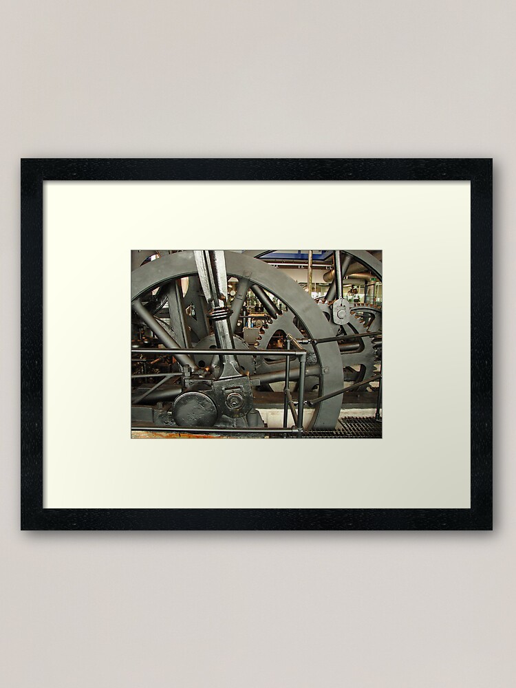 Alternate view of SteamPunk, #SteamPunk, #science #fiction, science #fantasy, #ScienceFiction, #ScienceFantasy, #anachronistic #technologies, #retro-futuristic Framed Art Print