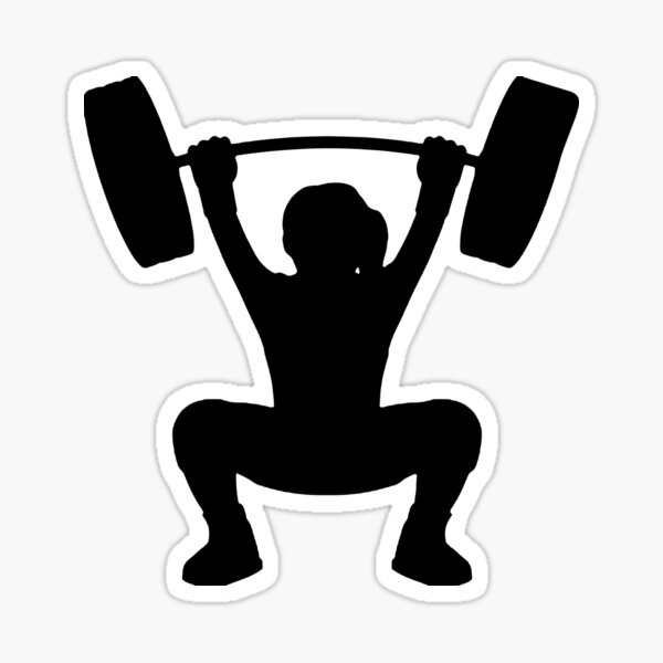 Item preview, Girl Weightlifter designed and sold by MUZA9.