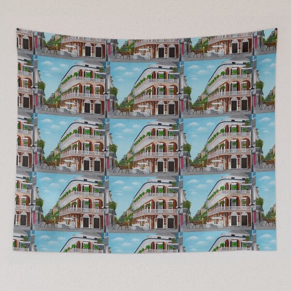 Item preview, A Carriage Ride In the French Quarter designed and sold by Art by Judy Jones.