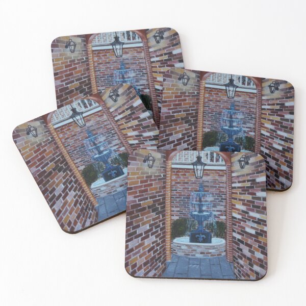 Item preview, Into the Courtyard designed and sold by Art by Judy Jones.