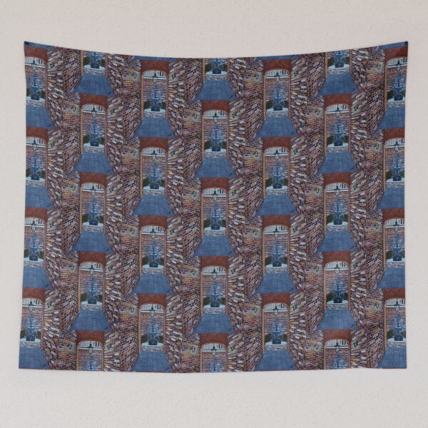 Item preview, Into the Courtyard designed and sold by Art by Judy Jones.
