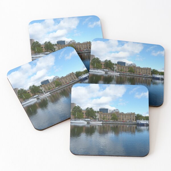 Item preview, Tasmanian Museum across Constitution Dock designed and sold by Trish Meyer.