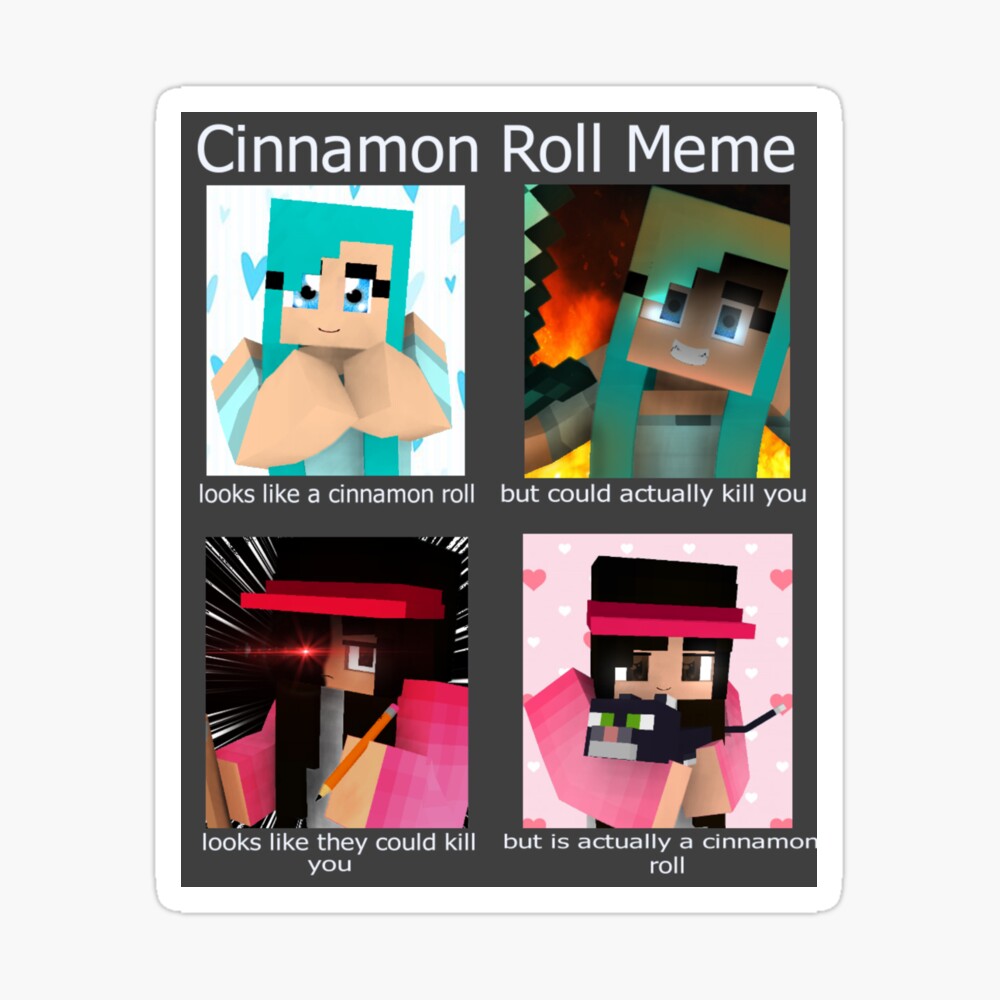 Cinnamon Roll Meme Poster By The Ex Studios Redbubble