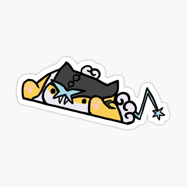 Pokemon Raikou bongo cat Sticker