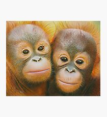 Rocky and Rickina Photographic Print