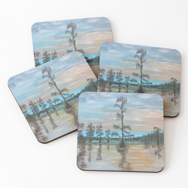 Item preview, Sunset on Henderson Swamp designed and sold by Art by Judy Jones.