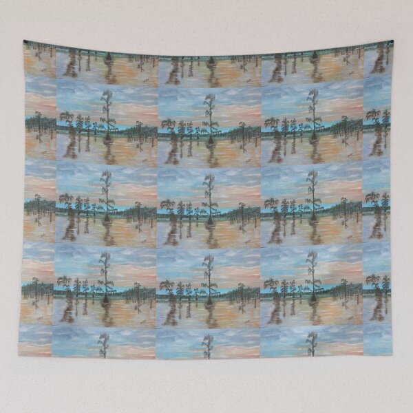 Item preview, Sunset on Henderson Swamp designed and sold by Art by Judy Jones.