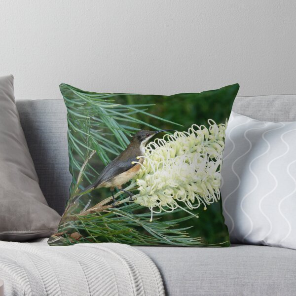 Item preview, Eastern Spinebill & Grevillea Moonlight designed and sold by Trish Meyer.