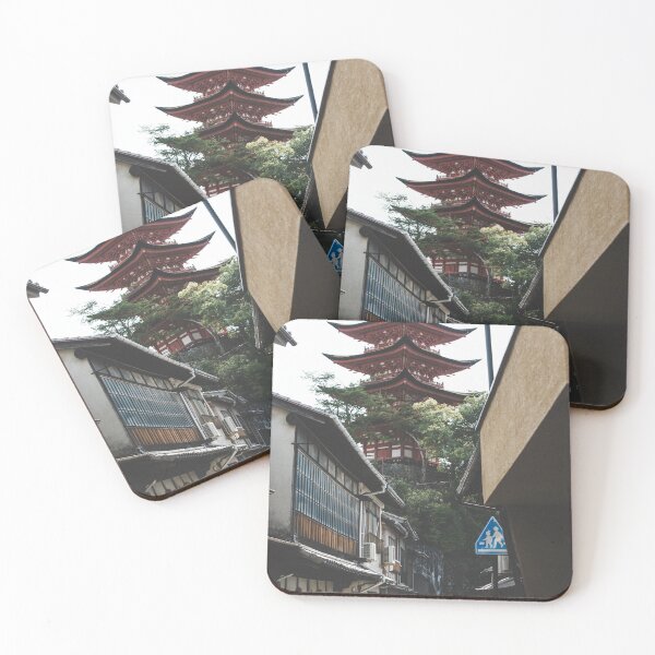 Item preview, Japanese Temple and Pagoda  designed and sold by JonesyDave.
