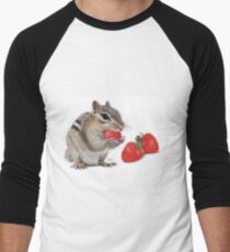 Strawberry Delight Men's Baseball ¾ T-Shirt