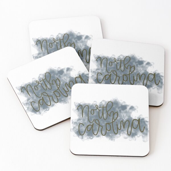 Item preview, North Carolina Print Gray Clouds designed and sold by Powellepb.