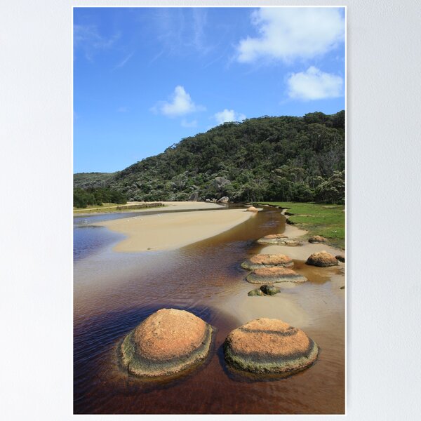 Tidal River rocks... Poster