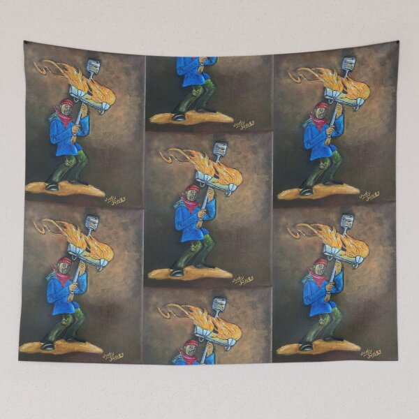 Item preview, Flambeaux Man designed and sold by Art by Judy Jones.