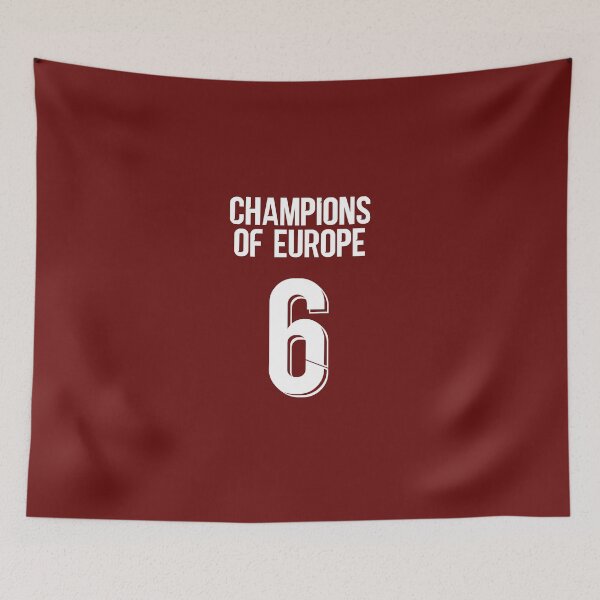Item preview, Champions Of Europe, Liverpool FC designed and sold by russell7lee.