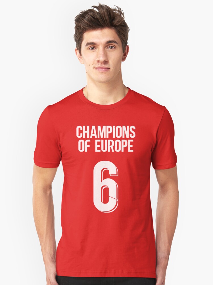 champions of europe liverpool jersey