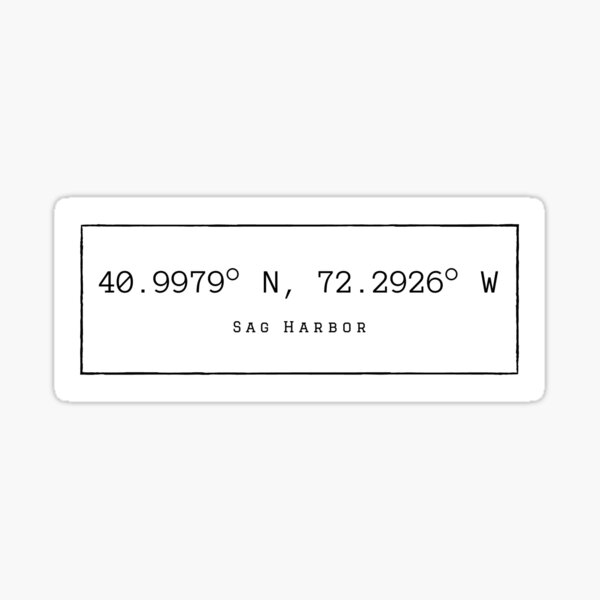 Sag Harbor Sticker