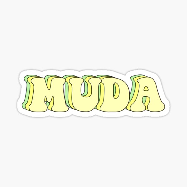 groovy muda (dio) Sticker