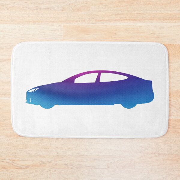 Item preview, Gradiente de mosaico azul Tesla designed and sold by fireball916.