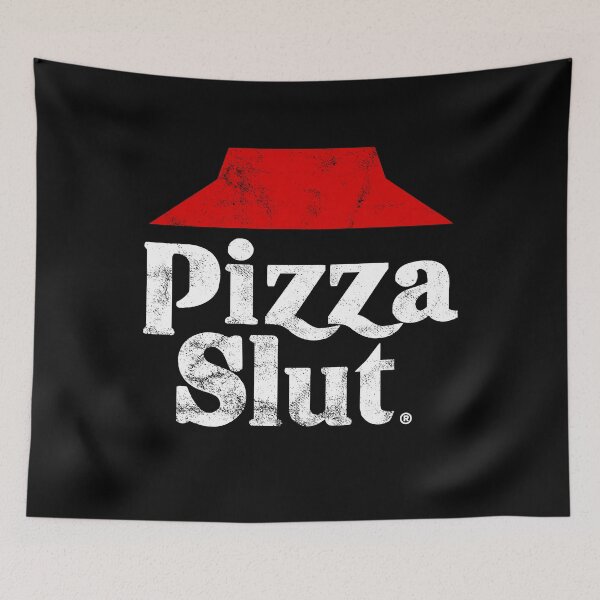 Item preview, Pizza Slut Pizza Lover T Shirt Worn Look designed and sold by njmclean.