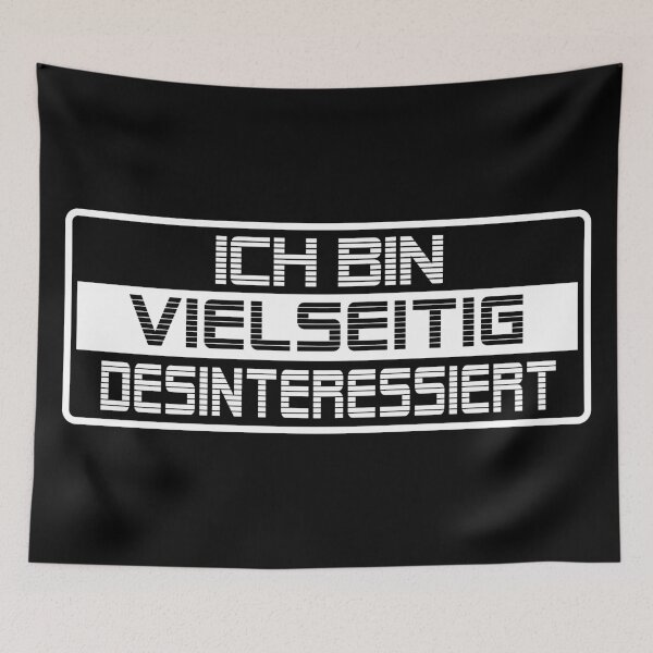 Item preview, Versatile Desiteressiert designed and sold by MrTeeTime.