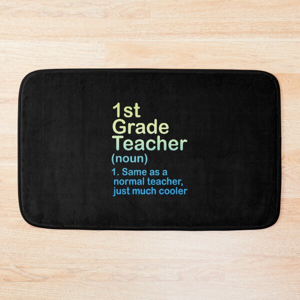 Item preview, 1st First Grade Teacher designed and sold by Animatedddition.