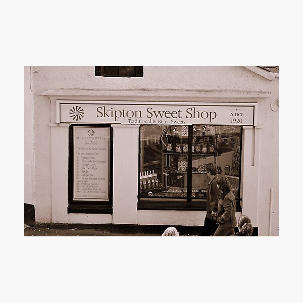 Skipton Sweet Shop Photographic Print