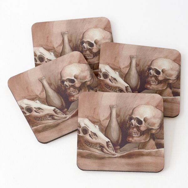 Item preview, Skull Still LIfe designed and sold by rebel-art-tchr.