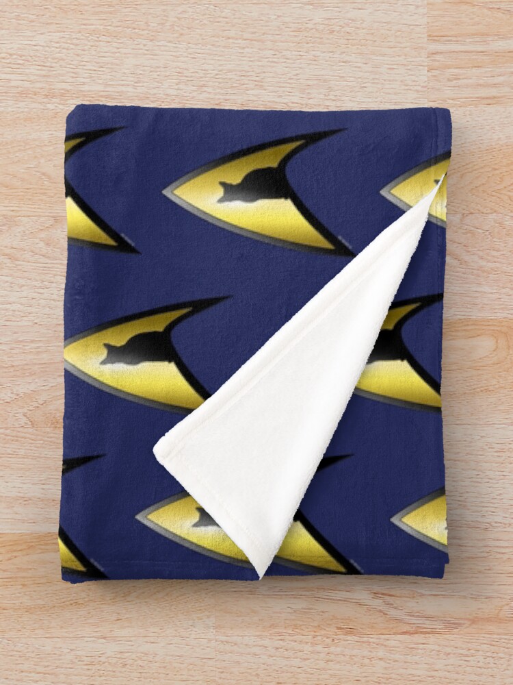 Alternate view of Starfleet Cat Throw Blanket