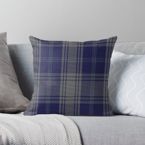 02818 Edwards Clan/Family Tartan Throw Pillow