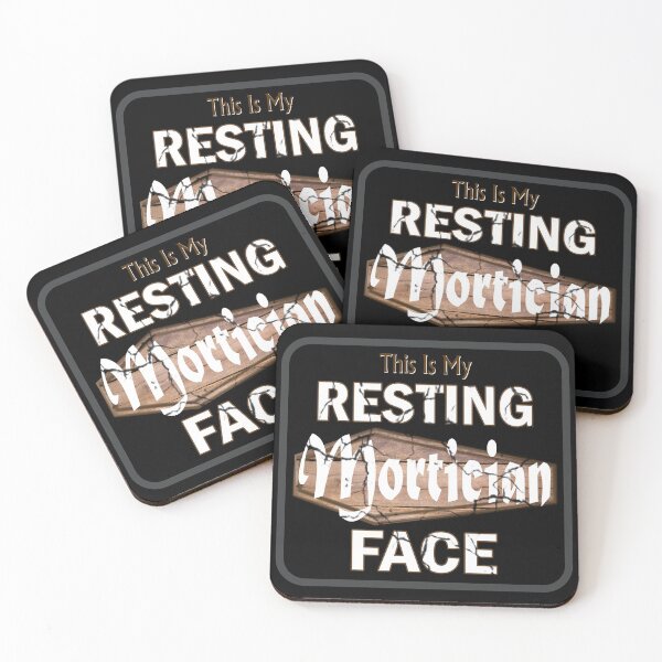 Item preview, This Is My Resting Mortician Face designed and sold by NoBonesLife.