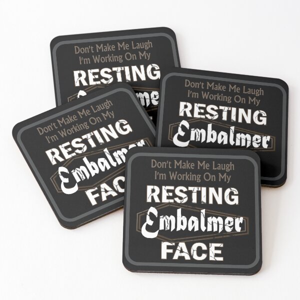 Item preview, Resting Embalmer Face designed and sold by NoBonesLife.