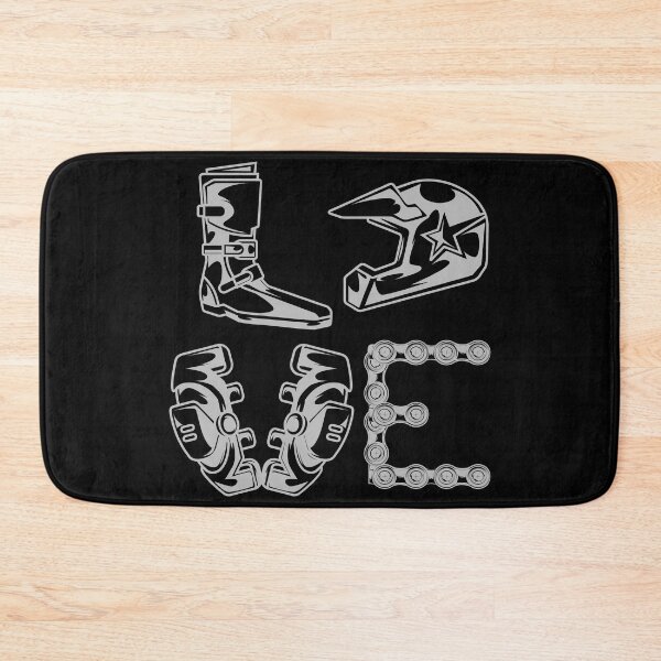 Item preview, Motorcross Love Dirt Bike Boots Helmet Protectors Chain designed and sold by Sandra78.