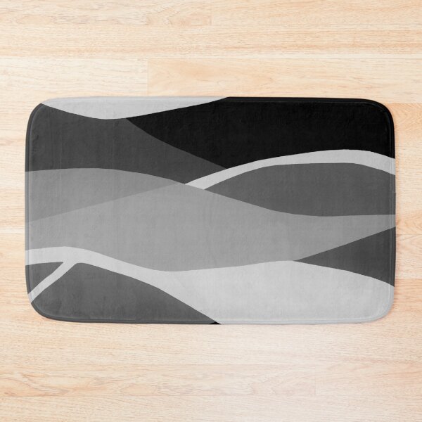 Item preview, Gray and Pewter Waves designed and sold by EloiseArt.