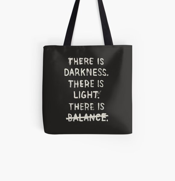 NO BALANCE All Over Print Tote Bag