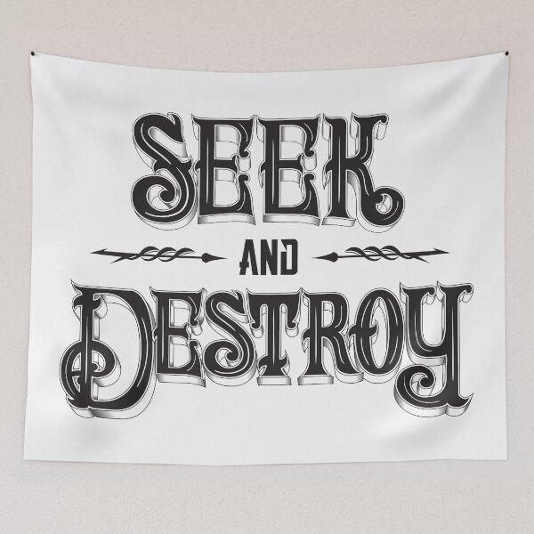 Item preview, Seek & Destroy designed and sold by LangostaRR.