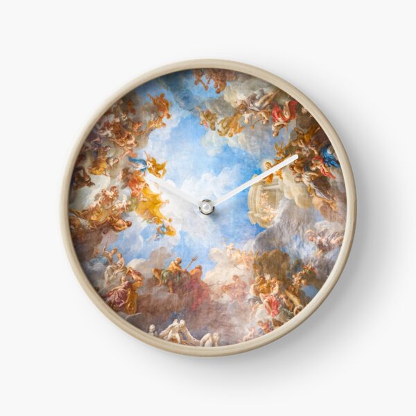 renaissance ceiling art Clock