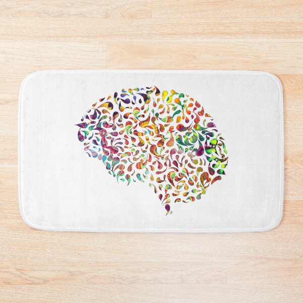 Item preview, Cortical Mandala 1 (on white) [Brain Drops Series] designed and sold by ColorfulCortex.