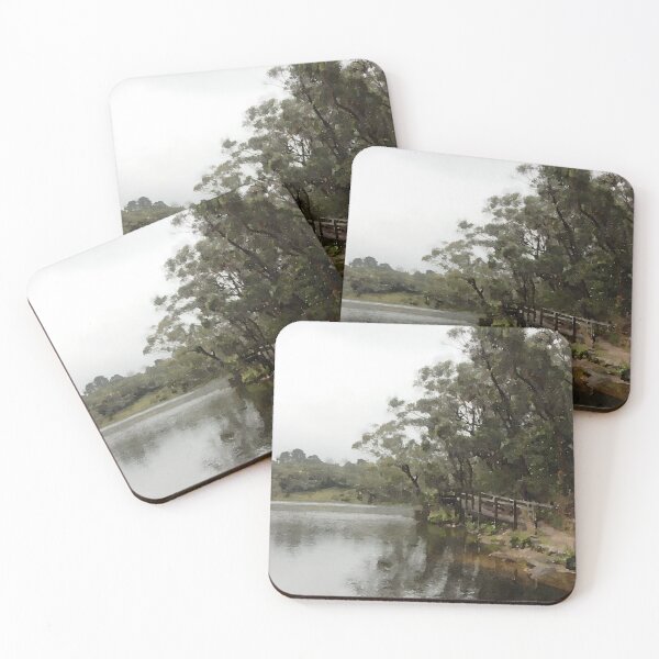 Item preview, Fog Lifting from Wentworth Falls Lake designed and sold by LightSplashes.