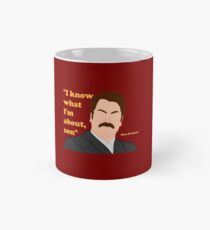Parks and Rec - Ron Mug