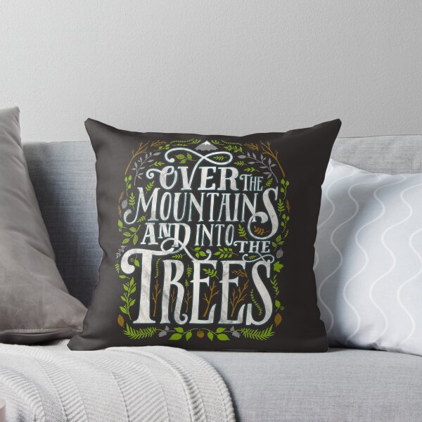 Item preview, Over The Mountains And Into The Trees designed and sold by wolfandbird.