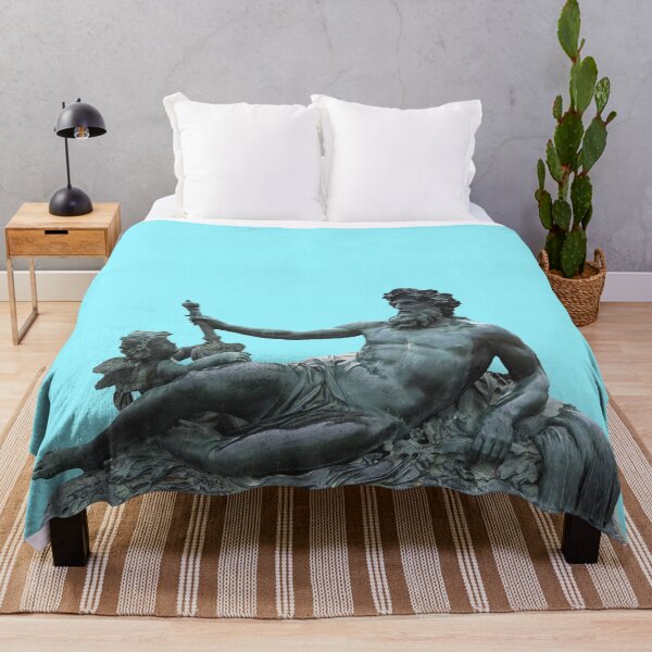 Item preview, Zeus Sculpture Palace of Versailles blue-green designed and sold by eliza-beth-.