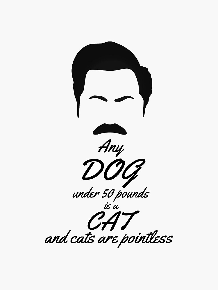 "Cats are Pointless" Sticker for Sale by Ryan1215 Redbubble