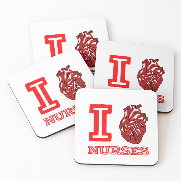 Item preview, I anatomically correct heart nurses designed and sold by WeMadeOurWorld.