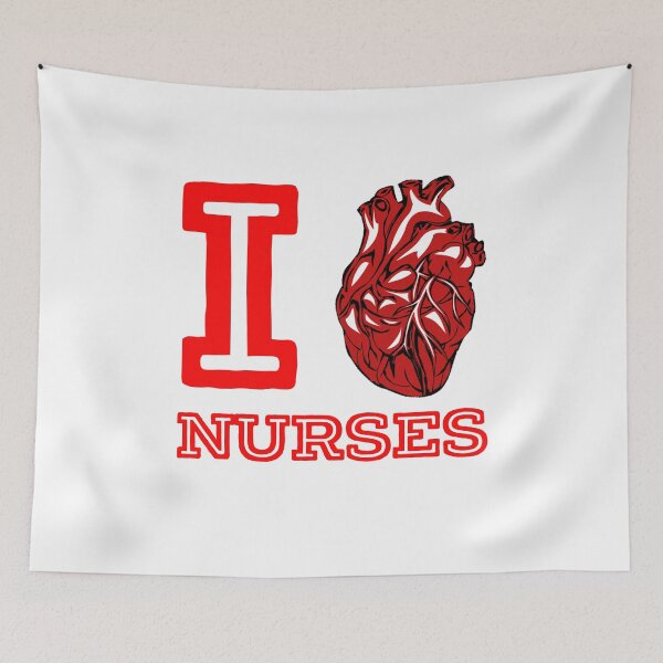 Item preview, I anatomically correct heart nurses designed and sold by WeMadeOurWorld.