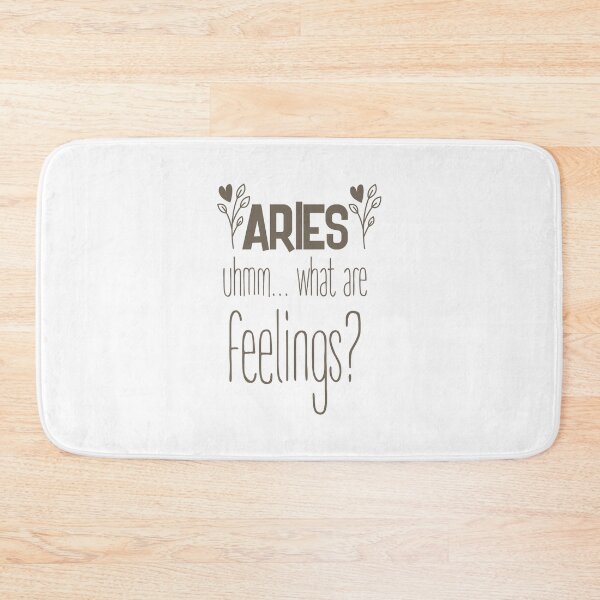 Item preview, Aries uhmm what are feelings? designed and sold by SVDesignatVasil.